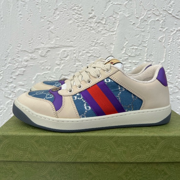 Gucci Screener 'Blue GG Lam' - Picture 6 of 8